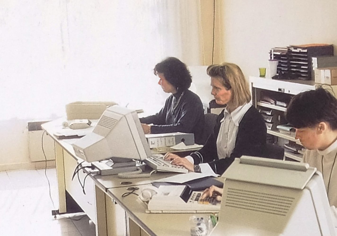 La prise de commande dans les années 90